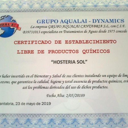 Hosteria Sol San Miguel de Meruelo Zewnętrze zdjęcie