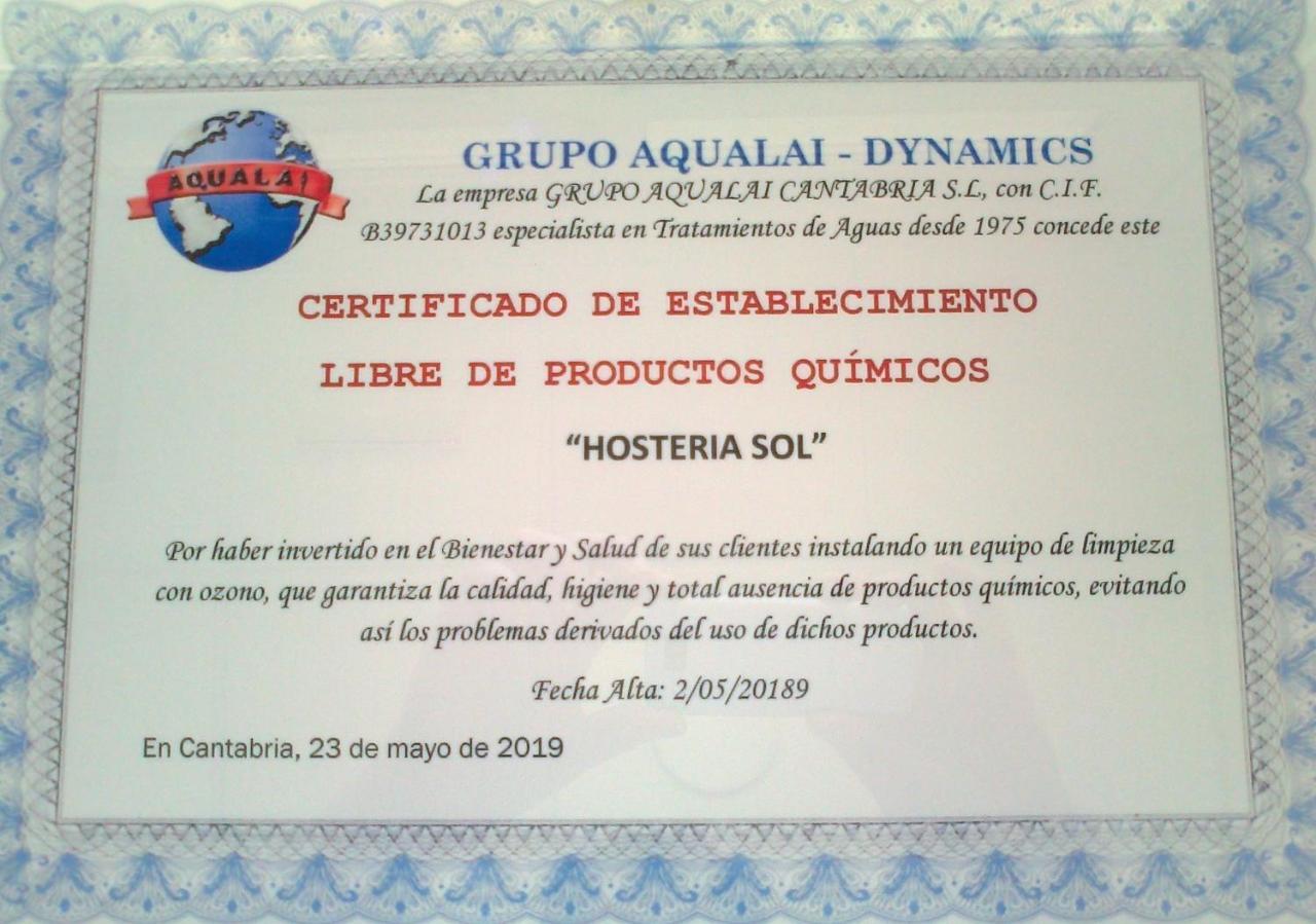 Hosteria Sol San Miguel de Meruelo Zewnętrze zdjęcie